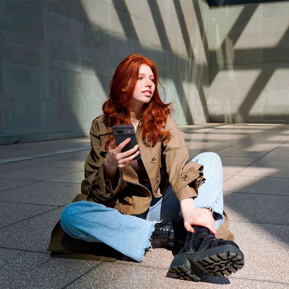 Case Spigen Liquid Air Google Pixel 8a Matt Schwarz - 18