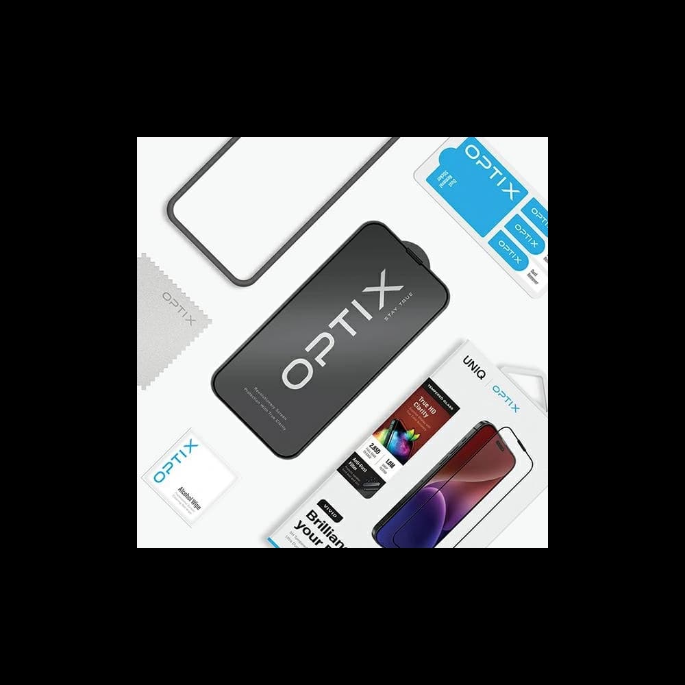 Hartglas UNIQ Optix Vivid Apple iPhone 15 Plus klar - 5