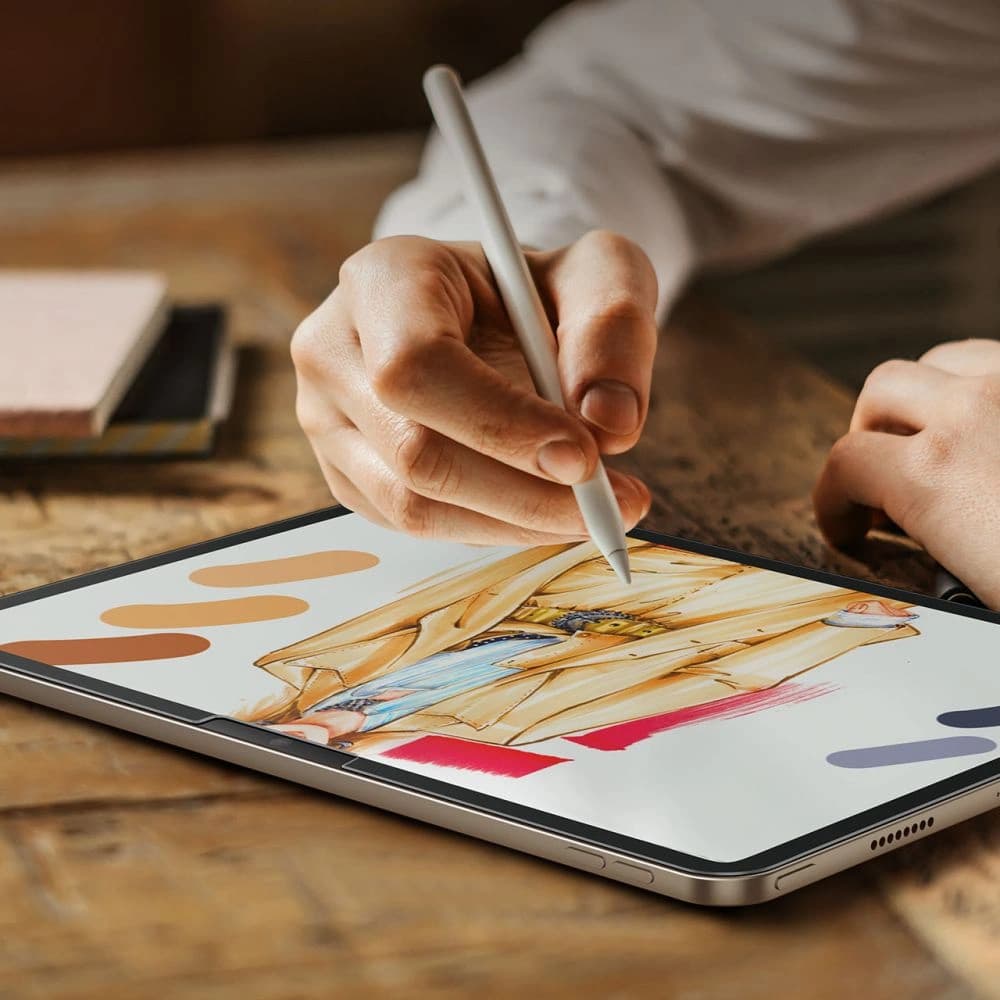 Folie ESR Papiergefühl Apple iPad Pro 13" 2024 (7. Generation) Matt Klar [2 PACK] - 5