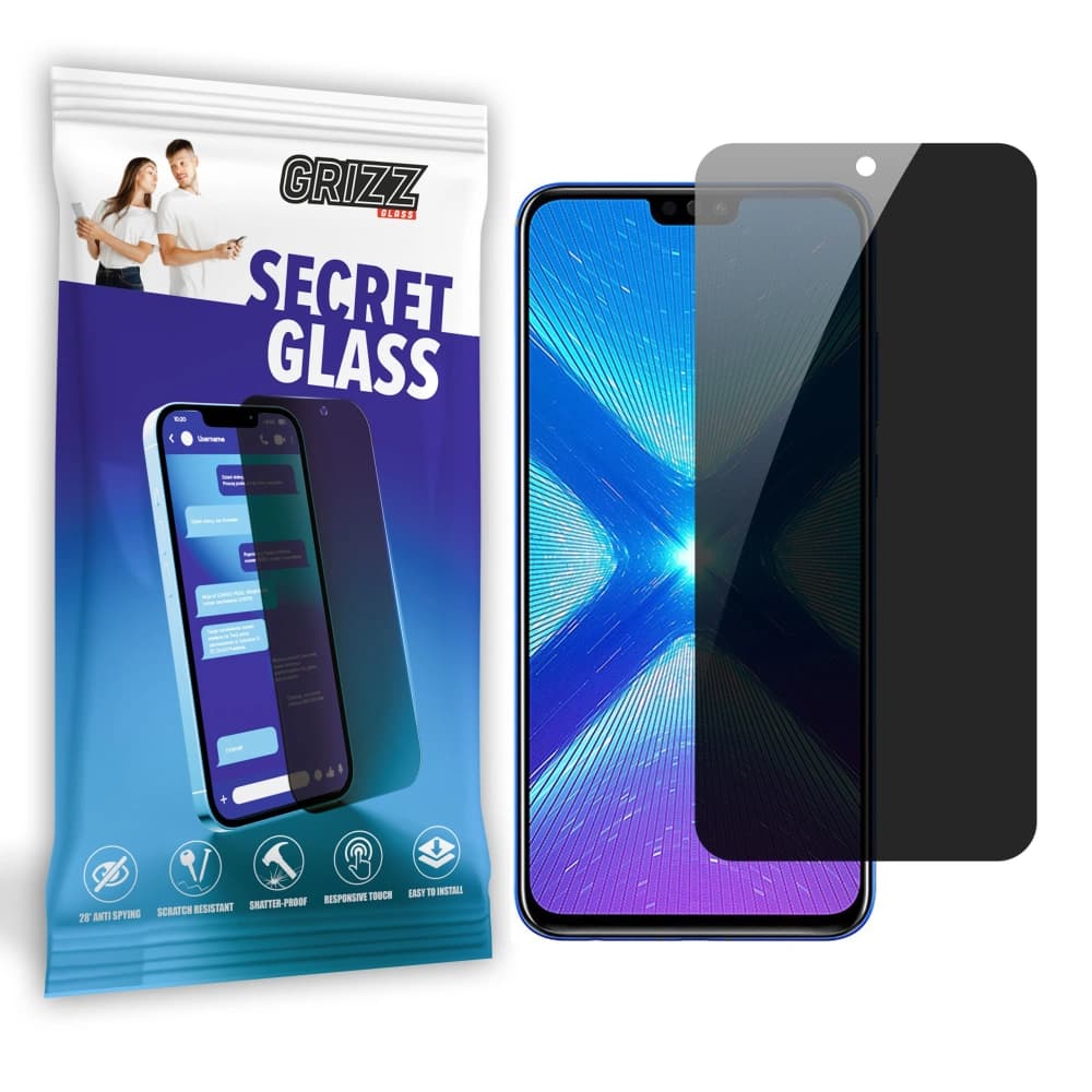 GrizzGlass Matte SecretGlass Honor 8x - 1