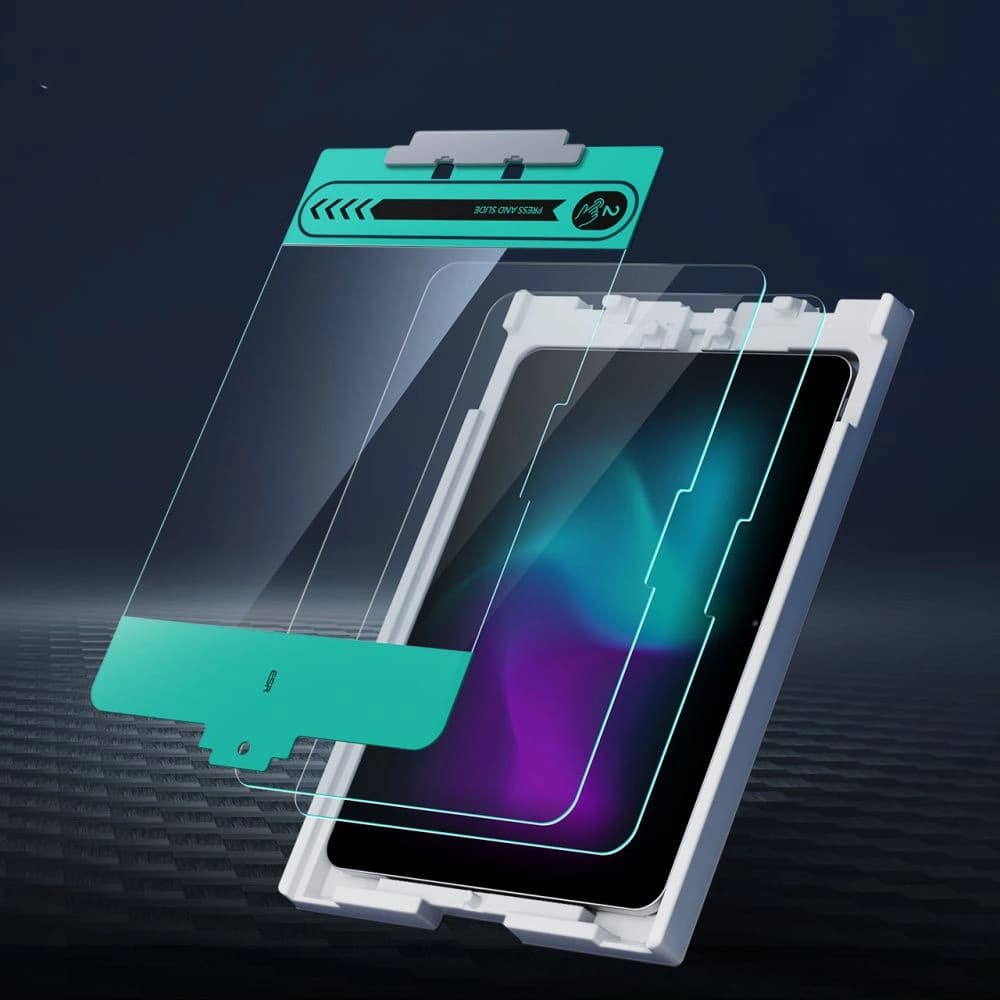 Gehärtetes Glas ESR Armorite Apple iPad Pro 13" 2024 (7. Generation) Klar [2 PACK] - 5