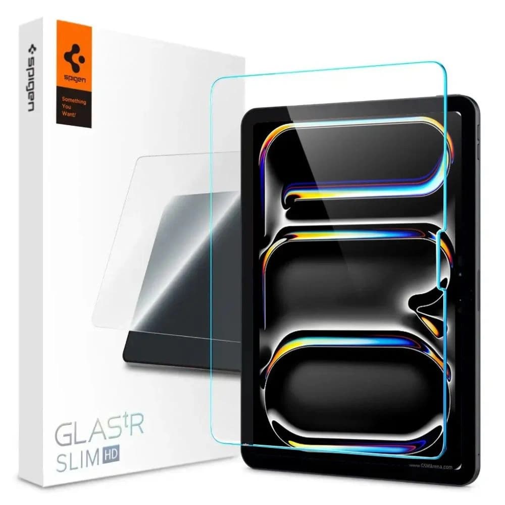 Gehärtetes Glas Spigen GLAS.tR Slim Apple iPad Pro 11" 2024 (5. Generation) Klar - 1