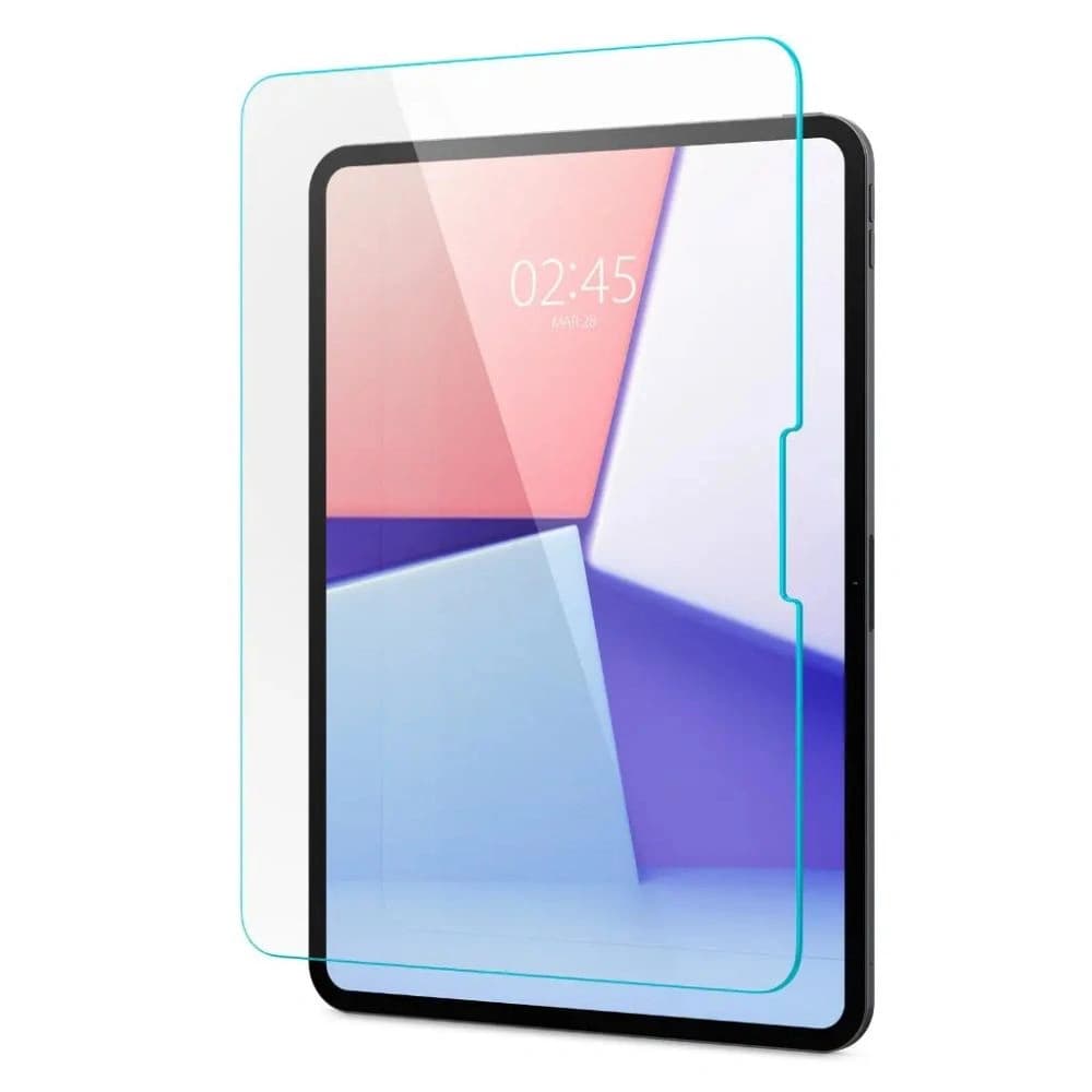 Gehärtetes Glas Spigen GLAS.tR Slim Apple iPad Pro 11" 2024 (5. Generation) Klar - 4