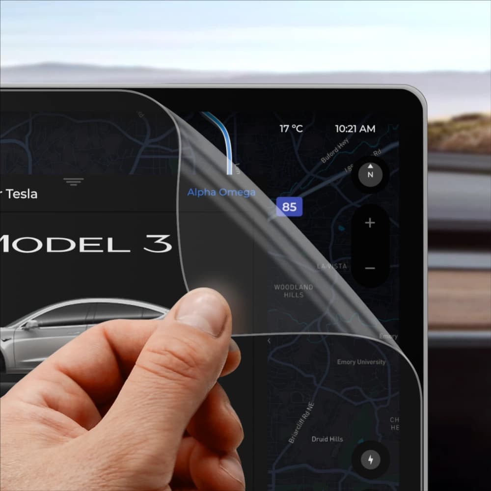 Mattfolie GrizzGlass MatteScreen Easy für Tesla Model Y 2021-2024 - 6