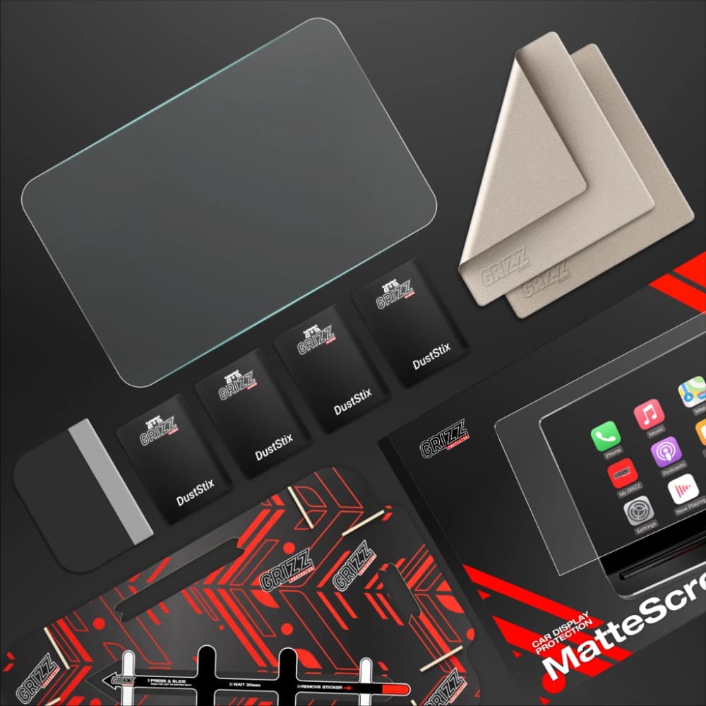 Mattfolie GrizzGlass MatteScreen Easy für Tesla Model Y 2021-2024 - 8