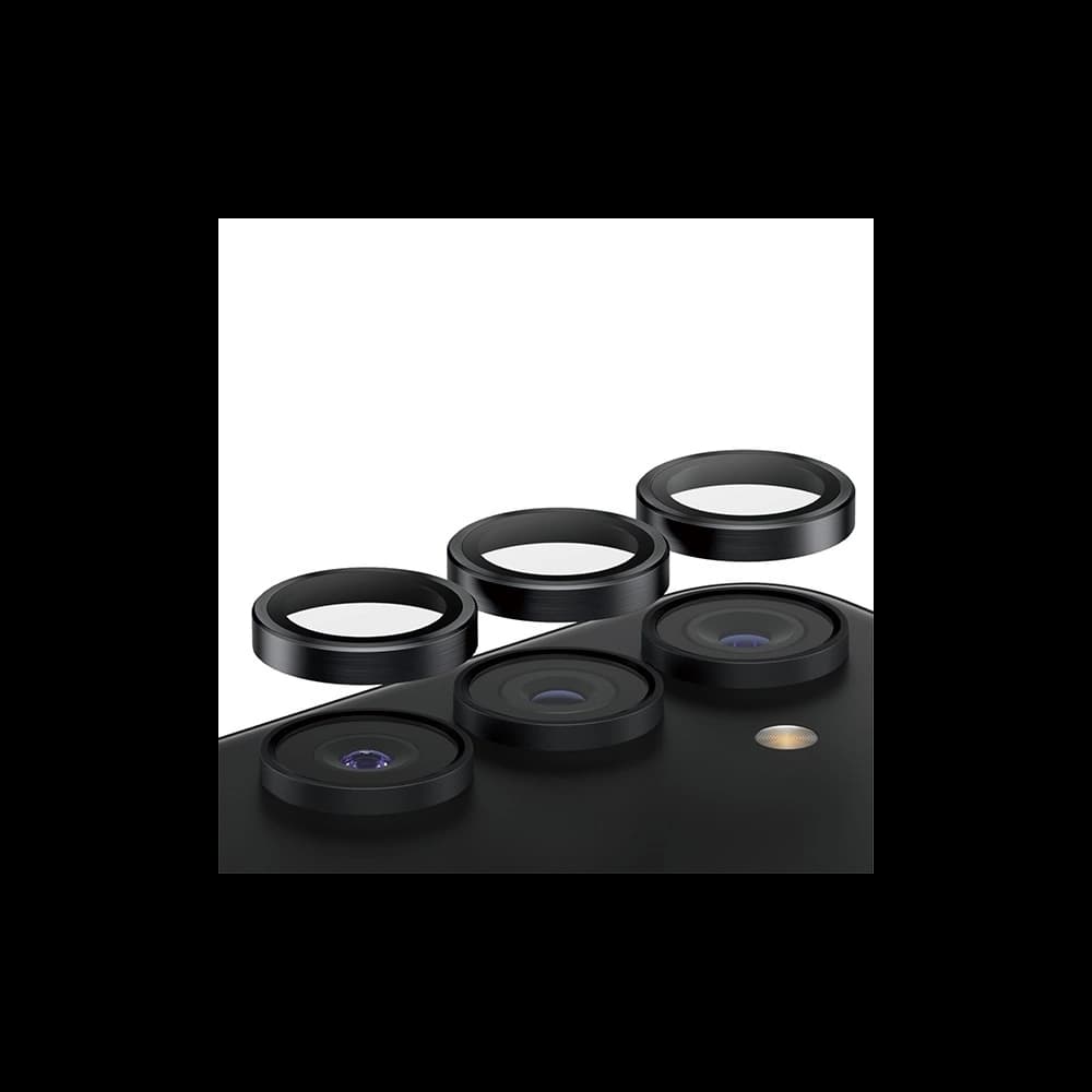 Glas für das Kameraobjektiv PanzerGlass Hoops Kamera Samsung Galaxy S24+ Plus schwarz/black - 2