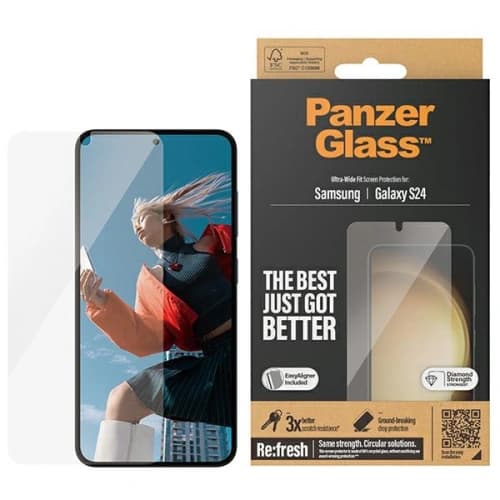 PanzerGlass Ultra-Wide Fit Samsung Galaxy S24