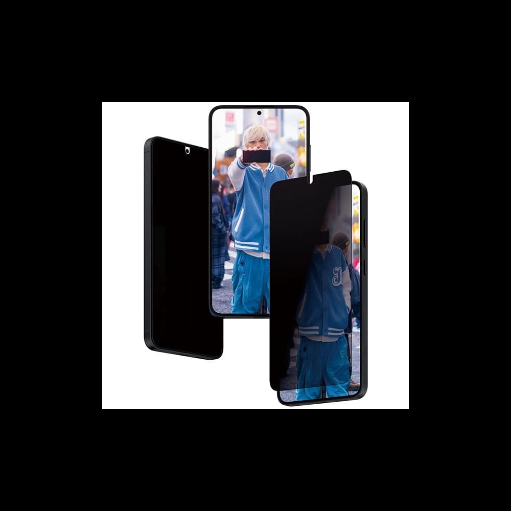 Gehärtetes Glas PanzerGlass Ultra-Wide Fit Privacy + EasyAligner Samsung Galaxy S24+ Plus - 2