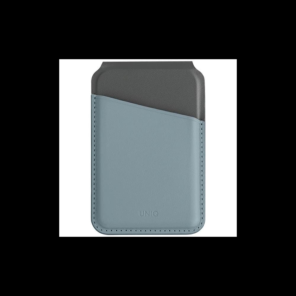 UNIQ Lyden DS RFID magnetic wallet with stand function washed blue-black - 1