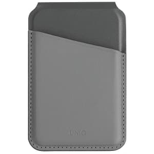 RFID-Magnetgeldbörse mit Ständerfunktion UNIQ Lyden DS grau-schwarz/charcoal grey-black