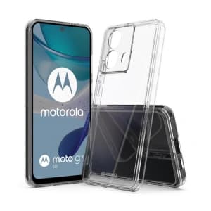 Case Crong Crystal Shield Cover Motorola Moto G53 transparent