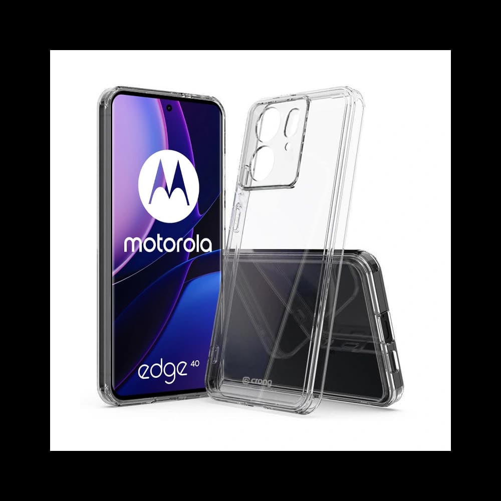 Crong Crystal Shield Cover Motorola Edge 40 clear - 1