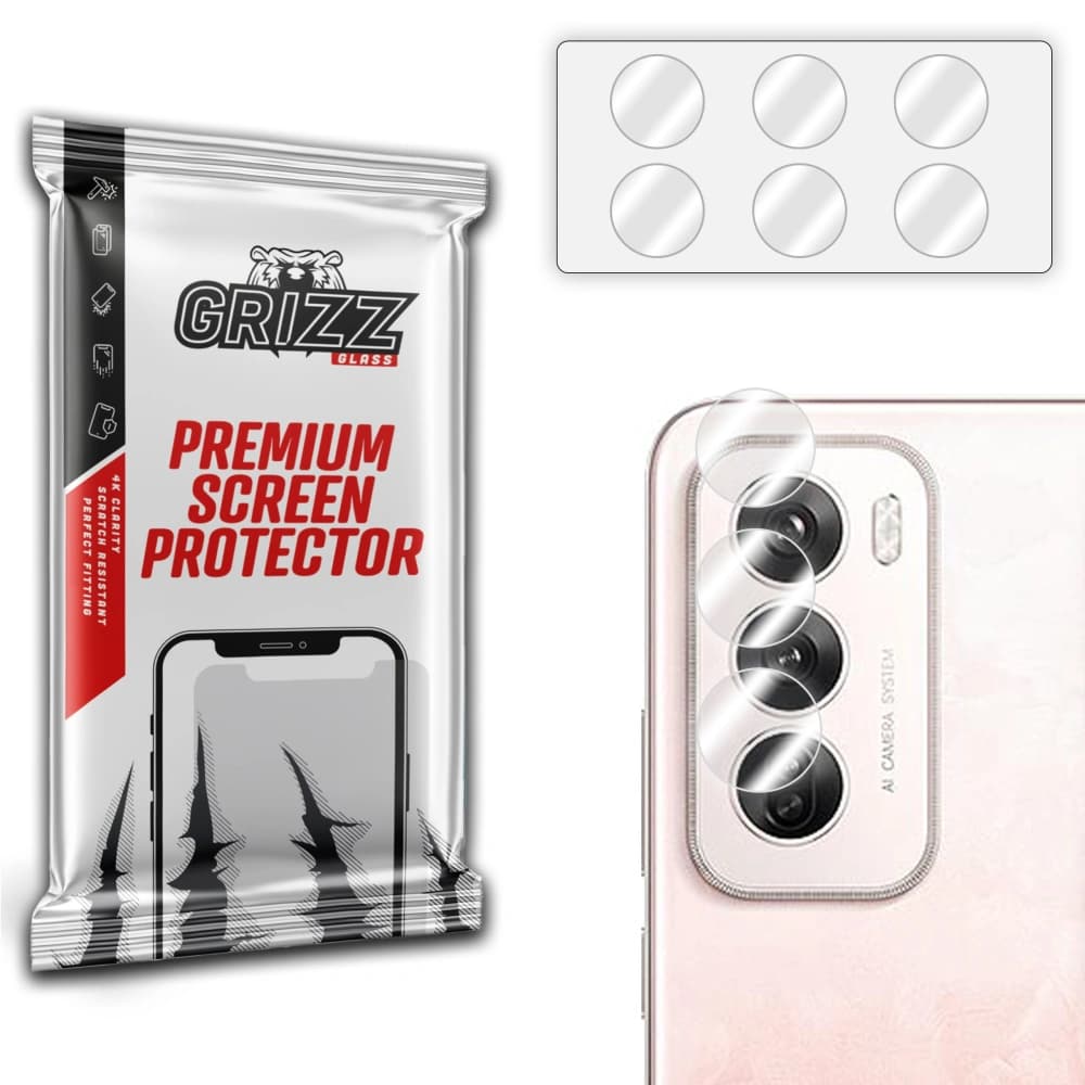 Glas für die Kamera GrizzGlass HybridGlass für Oppo Reno 12 - 1