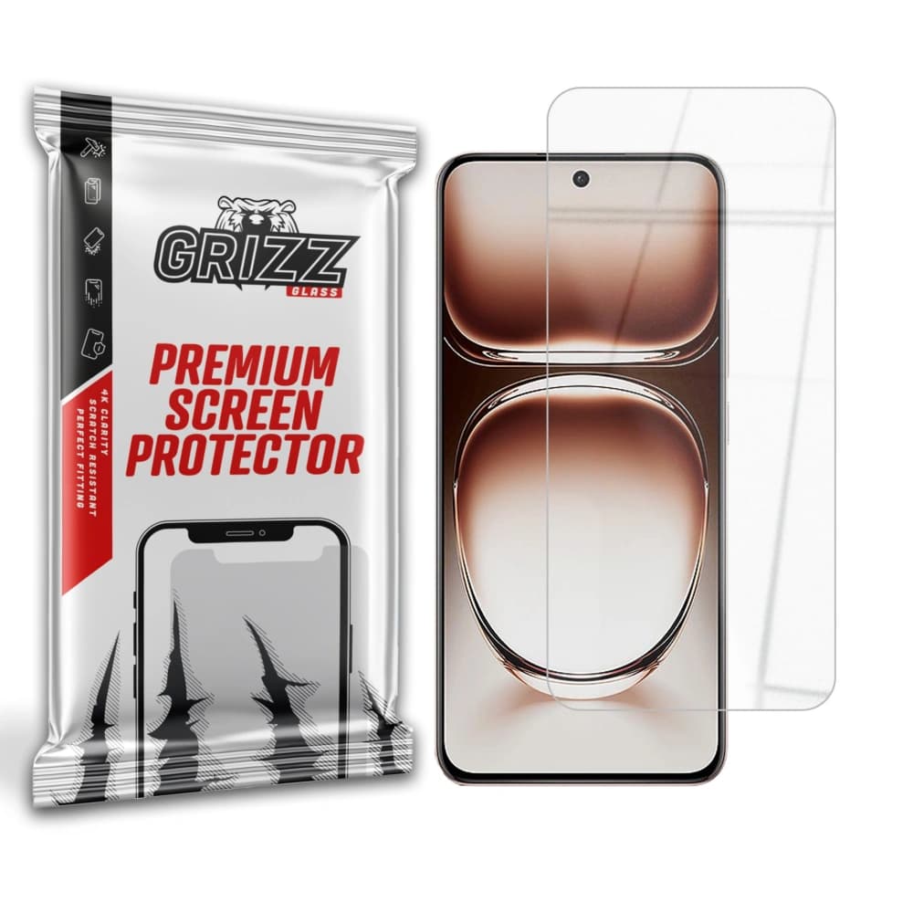 Hybriertes Glas GrizzGlass HybridGlass für Oppo Reno 12 - 1
