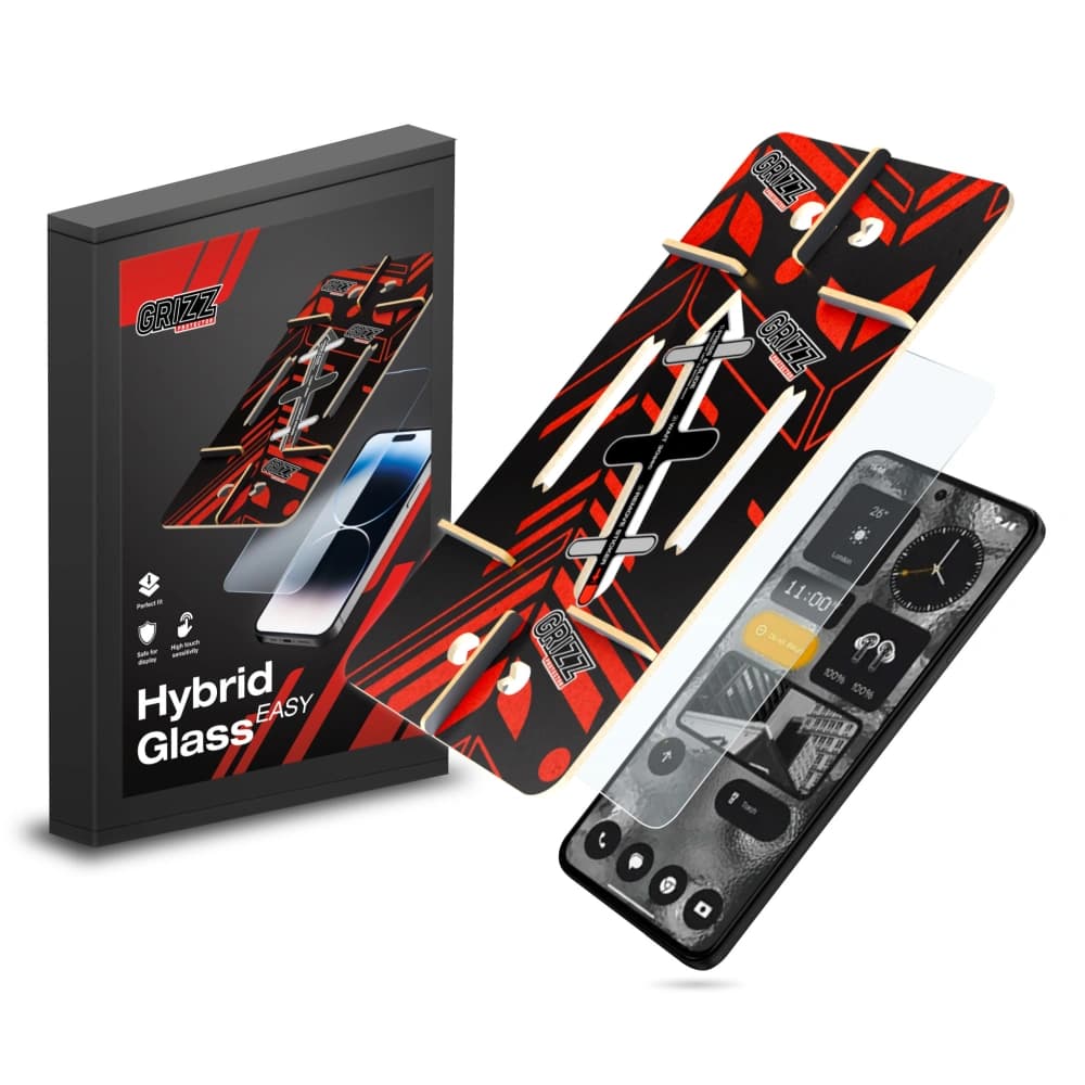 GrizzGlass HybridGlass Easy Nothing Phone 2a / 2a Plus - 1