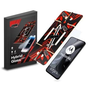 Hybrierglas GrizzGlass HybridGlass Easy für Motorola Edge 30 Neo