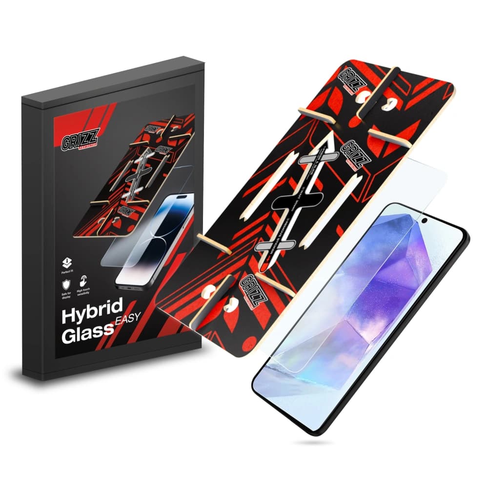 GrizzGlass HybridGlass Easy Samsung Galaxy A54 - 1