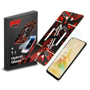 Hybriertes Glas GrizzGlass HybridGlass Easy für Oppo Reno 8T