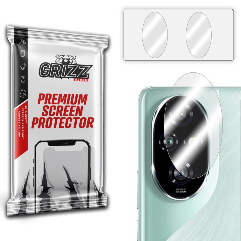 Glas für die Kamera GrizzGlass HybridGlass für Honor 200 Pro - 1