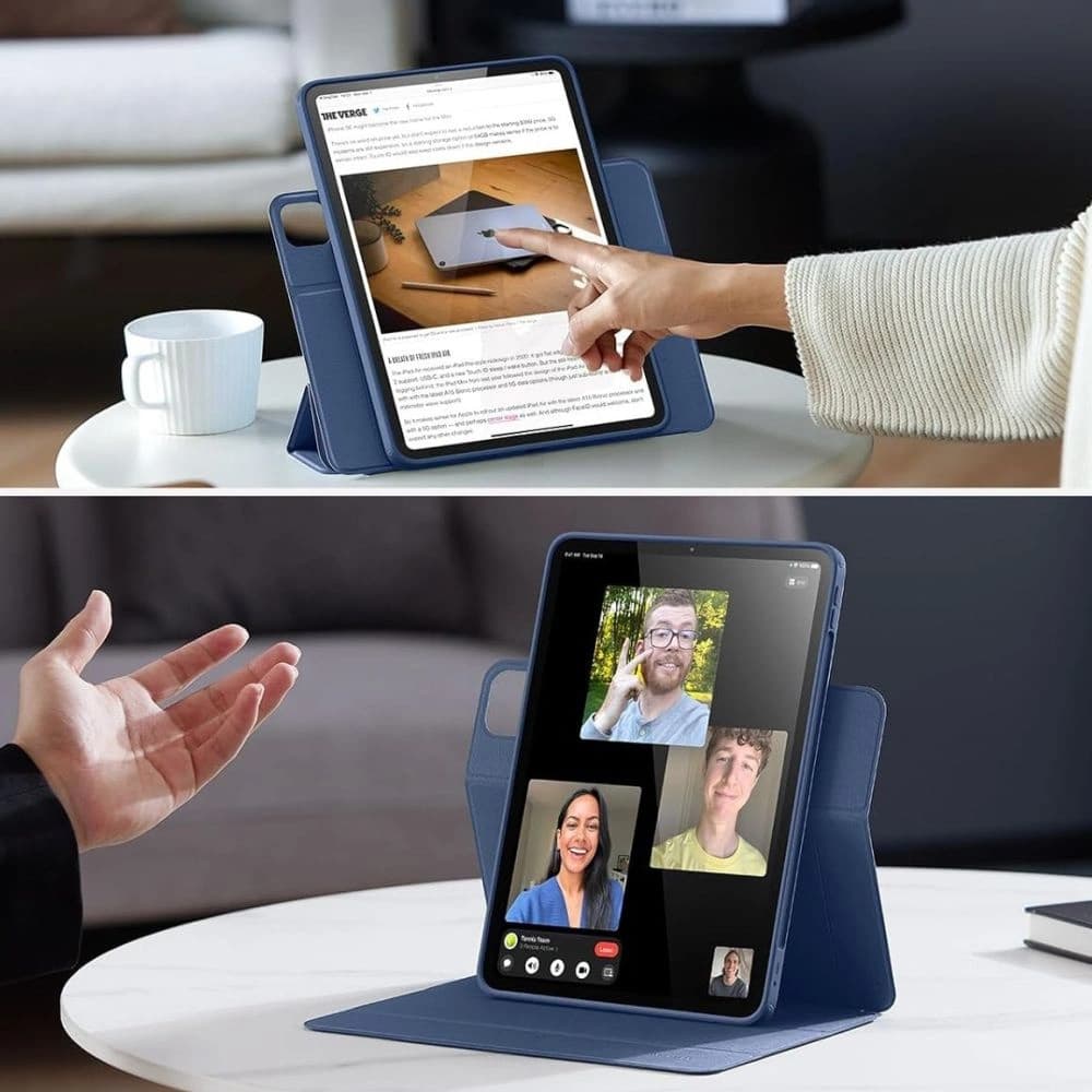 Case ESR Rebound Hybrid Apple iPad Pro 11" 2024 (5. Generation) navy blue - 4