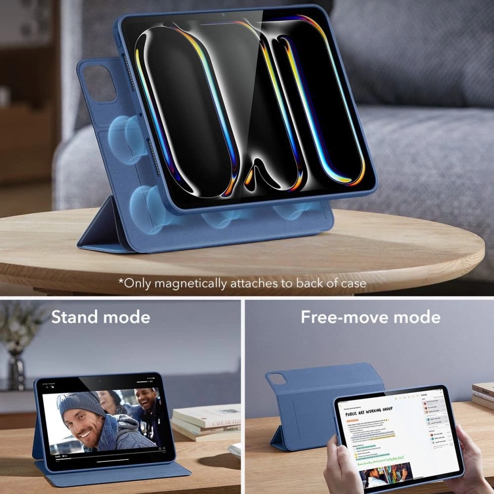 Case ESR Rebound Hybrid Apple iPad Pro 11" 2024 (5. Generation) navy blue - 5