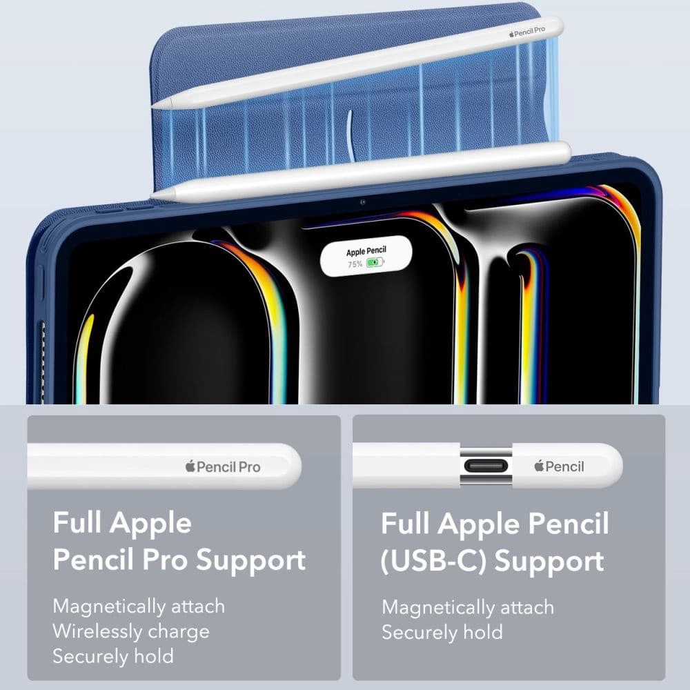 Case ESR Rebound Hybrid Apple iPad Pro 11" 2024 (5. Generation) navy blue - 6