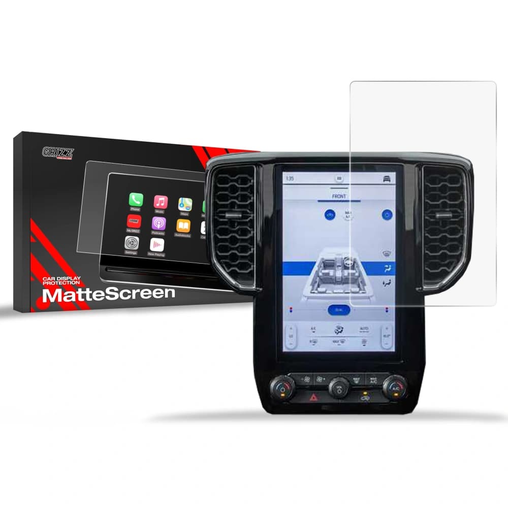 Matte GrizzGlass CarDisplay Protection Ford Ranger Raptor 12,3" (2023-2025) - 1