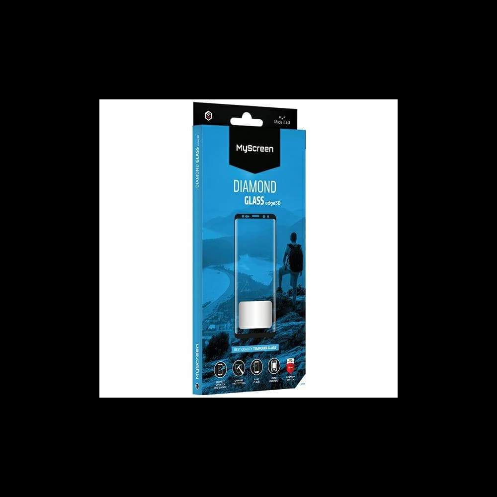 Gehärtetes Glas MyScreen Diamond Glass Edge 3D Motorola Edge 50 Fusion schwarz/black - 1