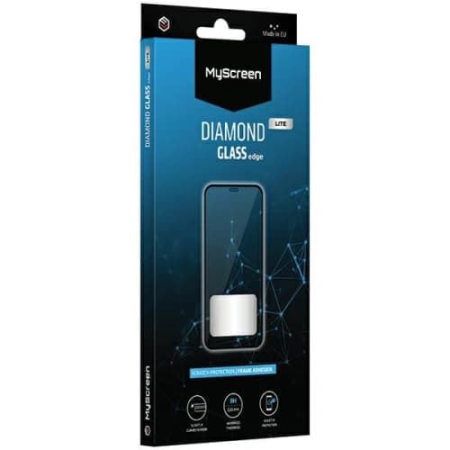 Gehärtetes Glas MyScreen Diamond Glass Edge Lite Full Glue Oppo A60 schwarz/black