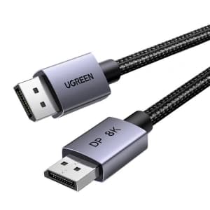 UGREEN DP120 cable DisplayPort 1.4 8K60Hz 32.4Gbps 3m black