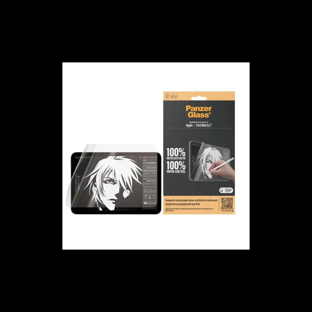 Folia matowa PanzerGlass GraphicPaper Apple iPad mini 8.3" 2021 (6. generacji) / iPad mini 8.3" 2024 (7. generacji)  - 1