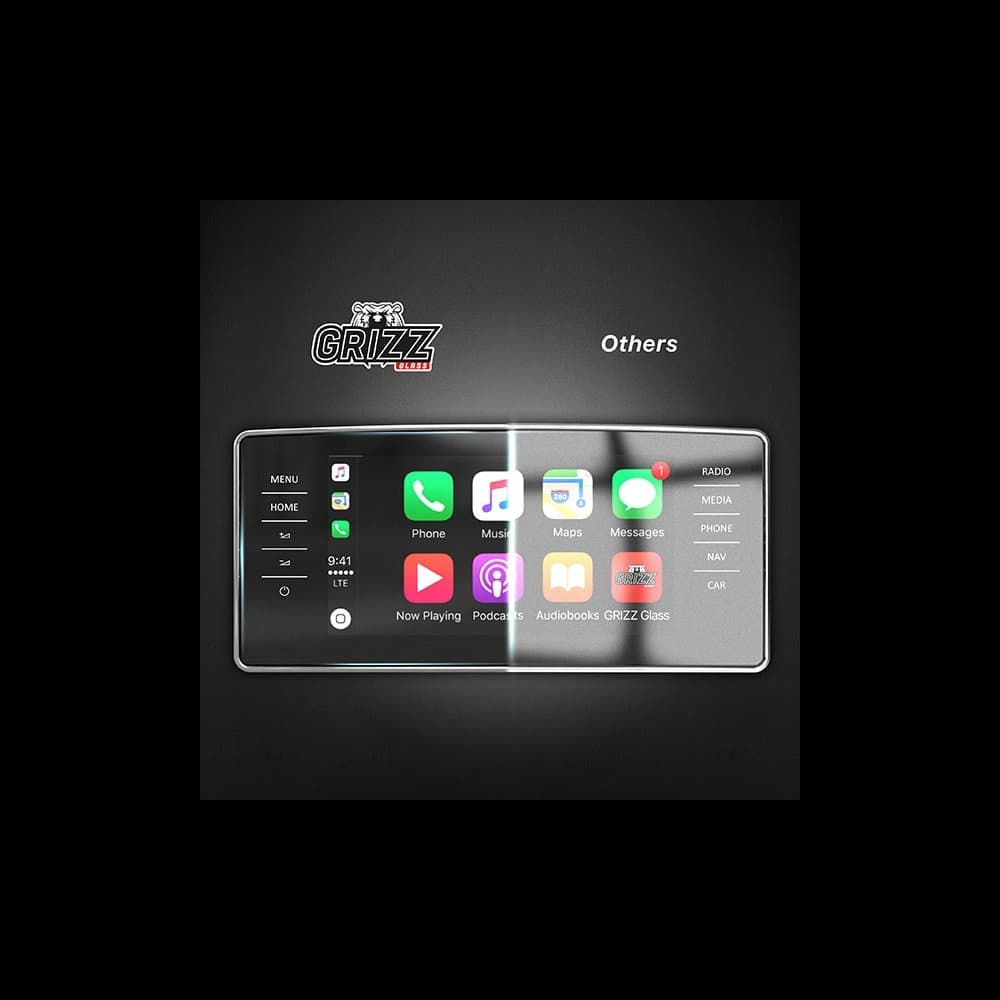 Matte GrizzGlass CarDisplay Protection Skoda Superb 4 10" 2024-2025 - 2