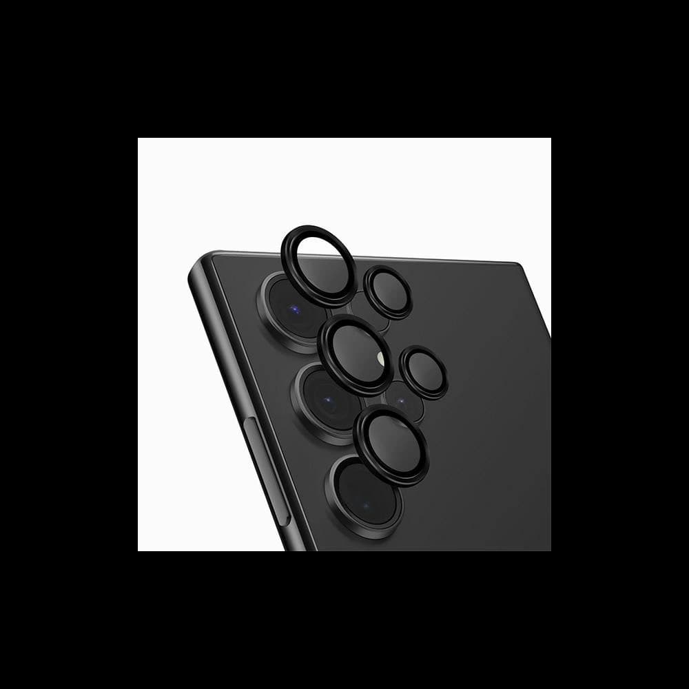 UNIQ Optix Aluminium Camera Lens Protector Samsung Galaxy S24 Ultra midnight black - 1
