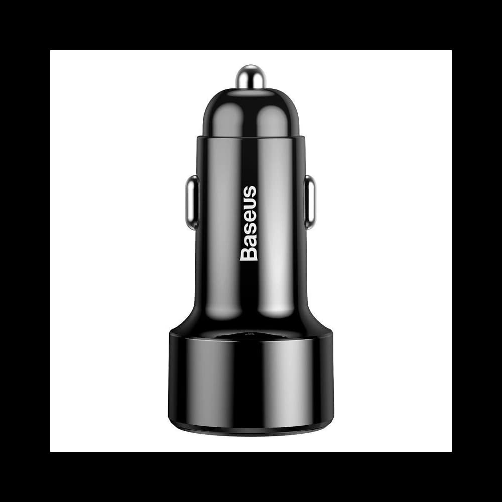 Baseus Autoladegerät Magic 2x USB QC 3.0 45W (schwarz) - 3