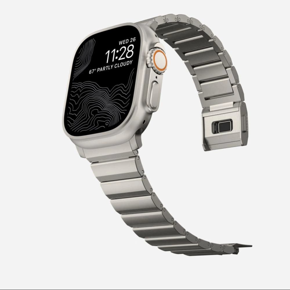 Belt Tech-Protect SteelBand Apple Watch 4/5/6/7/8/9/SE/Ultra 1/2 42/44/45/49mm titanium - 6