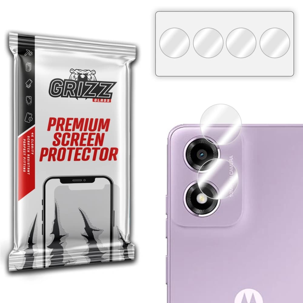 Glas für die Kamera GrizzGlass HybridGlass für Motorola Moto E14 - 1