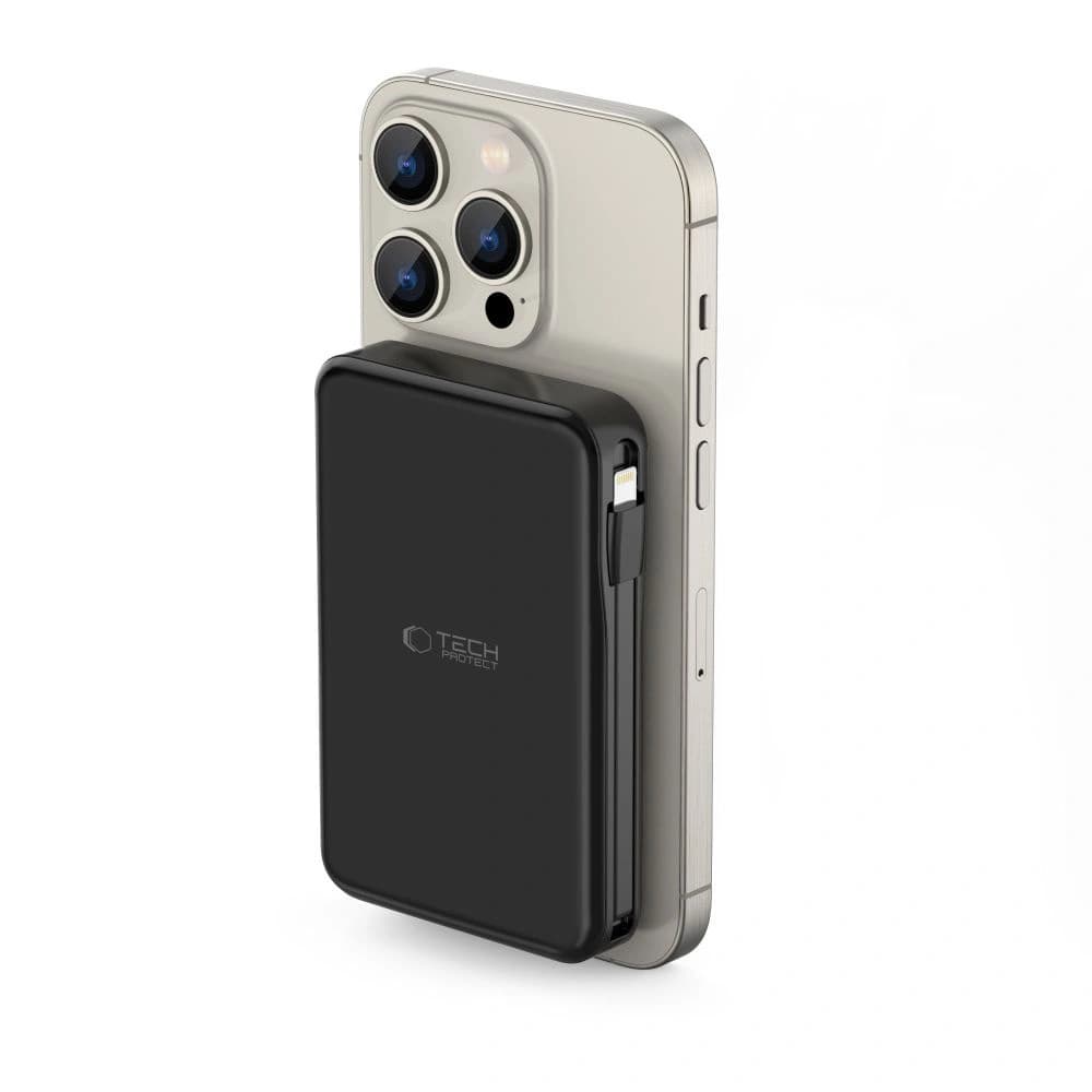 Tech-Protect PB31 Lifemag MagSafe powerbank 10000mAh Black - 2