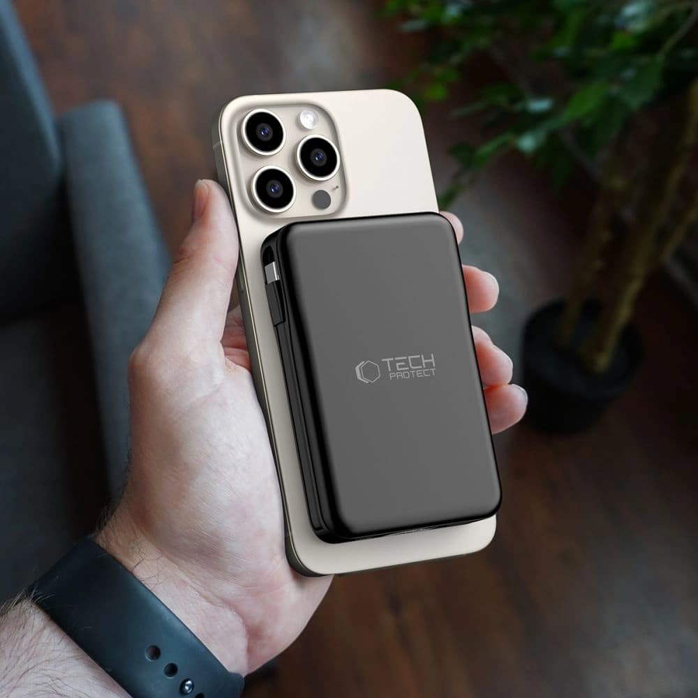 Tech-Protect PB31 Lifemag MagSafe powerbank 10000mAh Black - 9