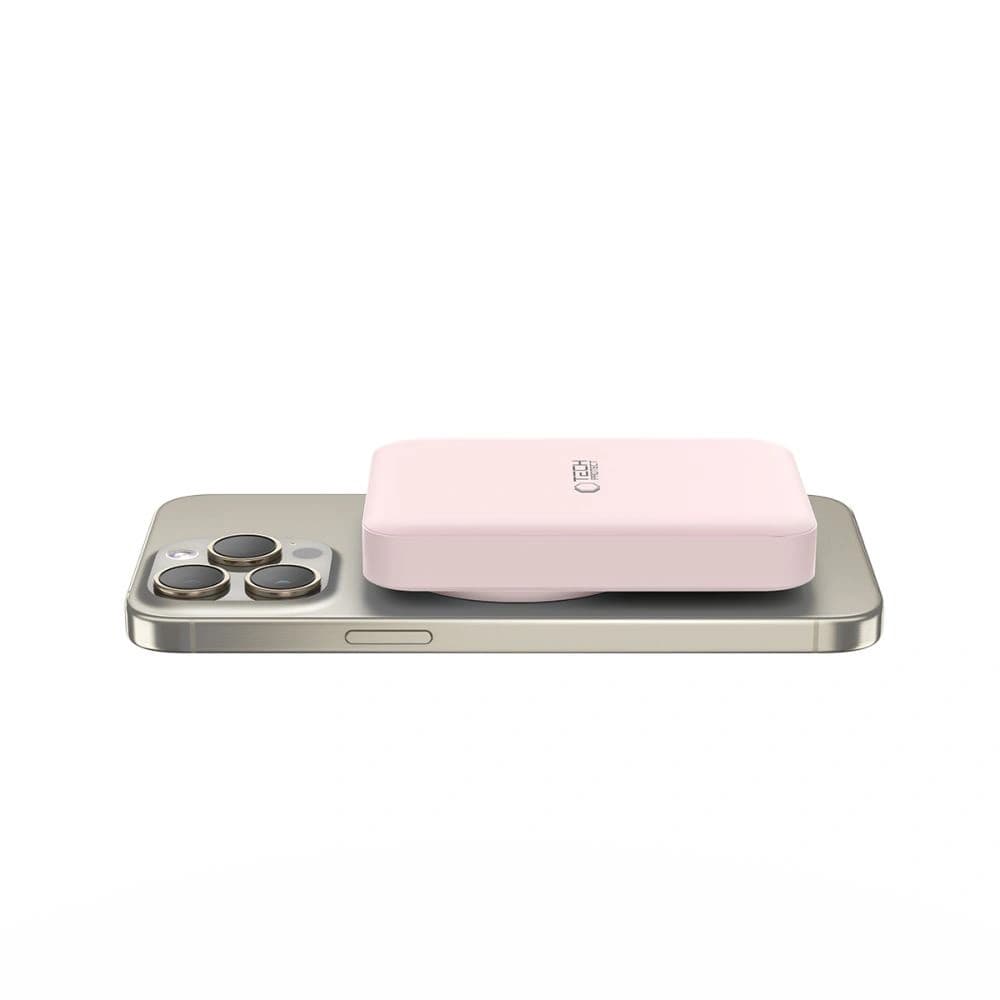 Tech-Protect PB11 Lifemag MagSafe powerbank 10000mAh Pink - 3
