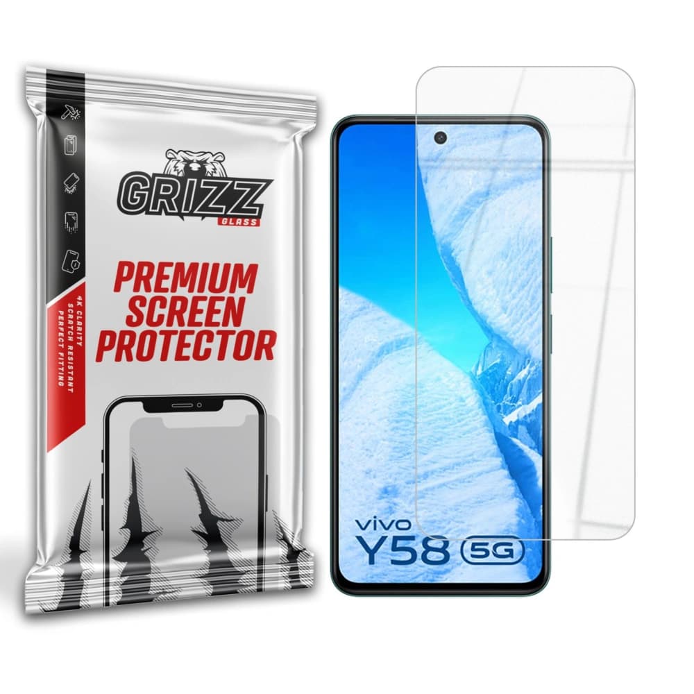 Hybriertes Glas GrizzGlass HybridGlass für Vivo Y58 - 1