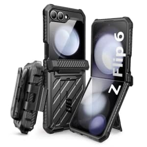 Supcase Unicorn Beetle Pro Samsung Galaxy Z Flip 6 / 7 FE Black
