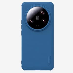 Case Nillkin Super Frosted Shield Pro Xiaomi 14 Ultra Blau / Niebieski