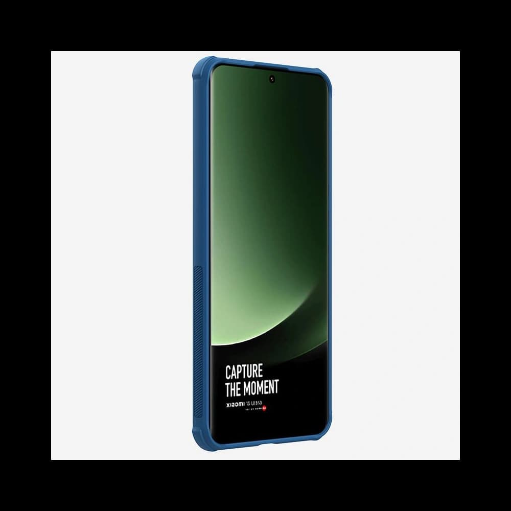 Case Nillkin Super Frosted Shield Pro Xiaomi 14 Ultra Blau / Niebieski - 4