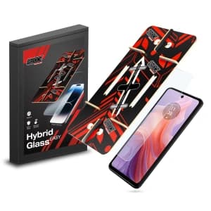 Hybrierglas GrizzGlass HybridGlass Easy für Motorola Moto E14