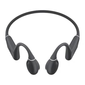 QCY T25 open ear wireless headphones IPX5 Bluetooth 5.3 grey