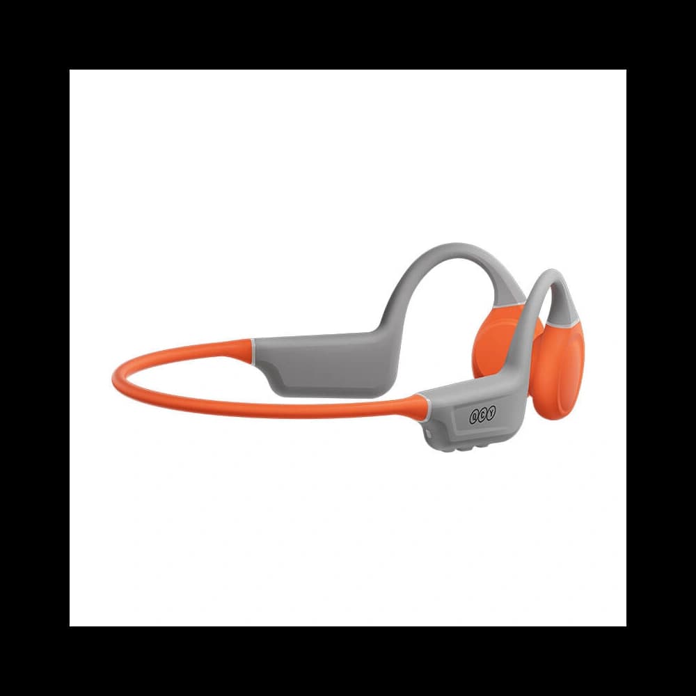 QCY T25 open ear wireless headphones IPX5 Bluetooth 5.3 grey-orange - 2