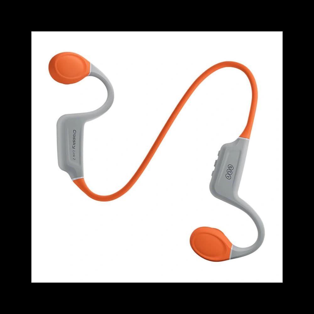 QCY T25 open ear wireless headphones IPX5 Bluetooth 5.3 grey-orange - 5