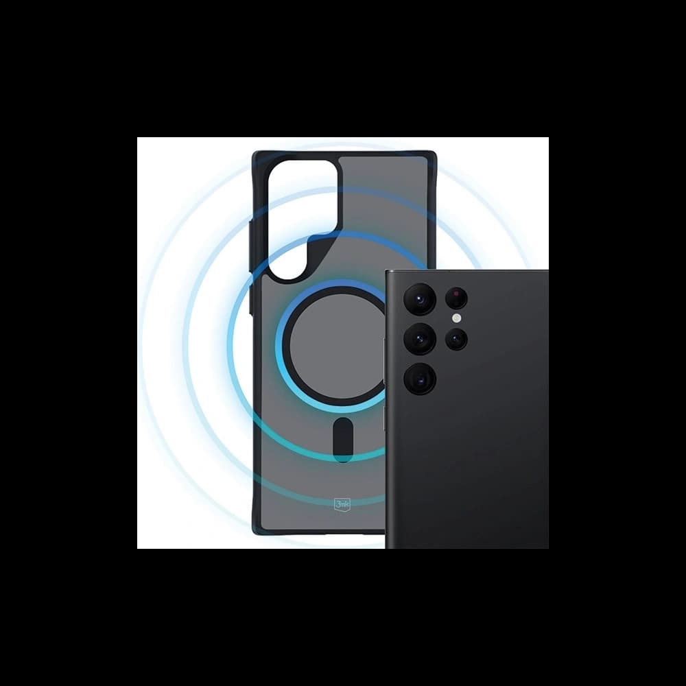3MK MagCase Smoke Samsung Galaxy S22 Ultra 5G - 4