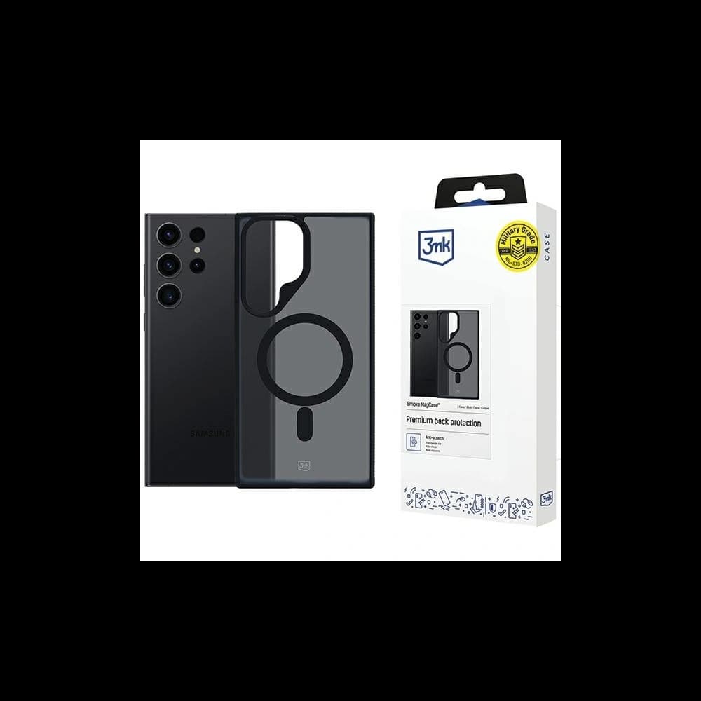 3MK MagCase Smoke Samsung Galaxy S23 Ultra - 1