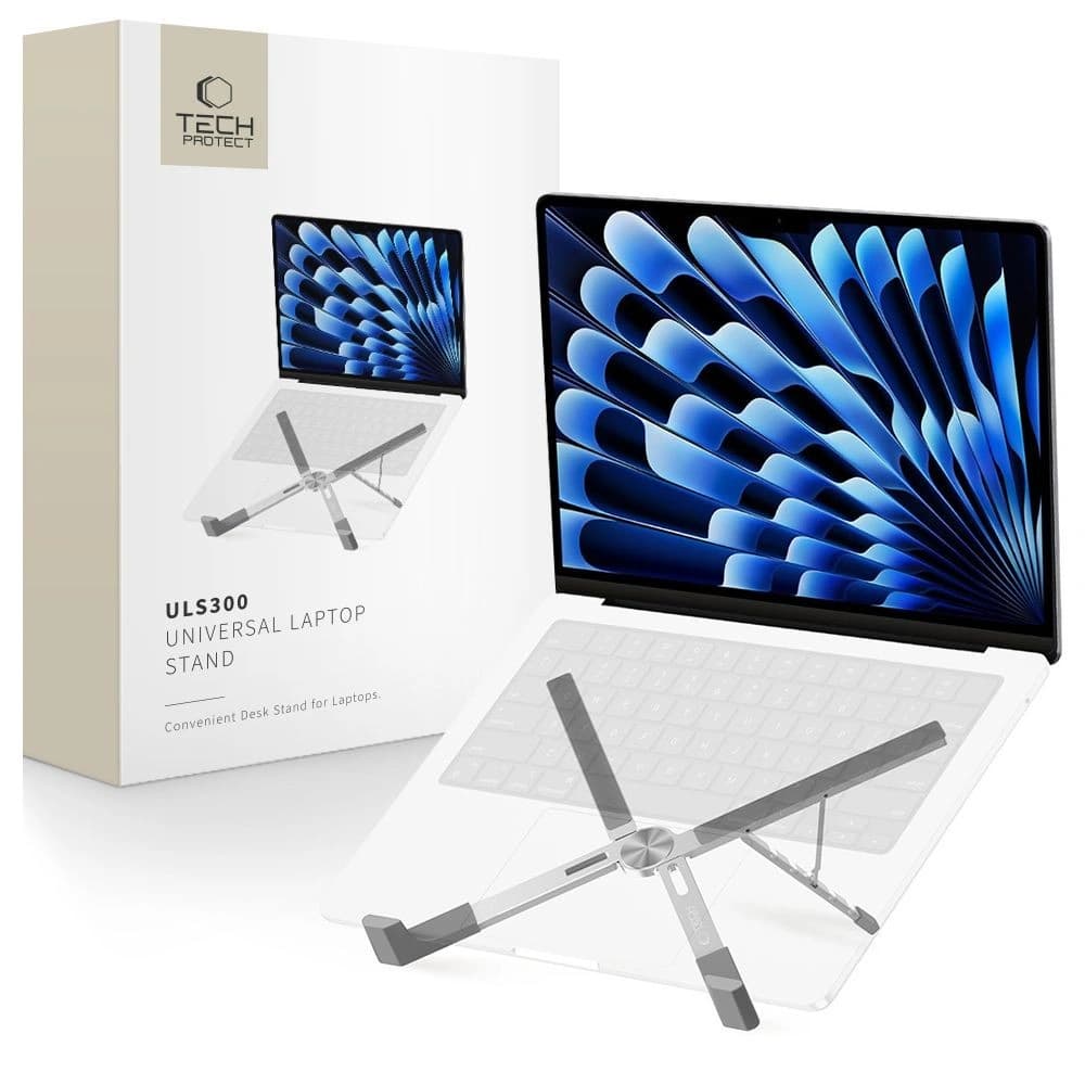 Podstawka Tech-Protect ULS300 Universal Laptop Stand Silber - 1